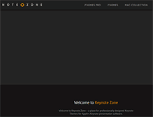 Tablet Screenshot of keynotezone.com
